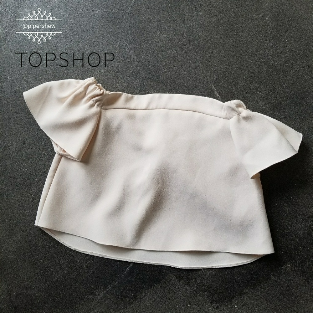 🎈CLOSING SALE❗ Petite Topshop Structured Bardot